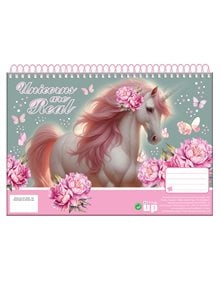 Μπλοκ Ζωγραφικής Α4 Butterfly Unicorn 30 Φύλλα - 357-25417 Back Me Up Μπλόκ