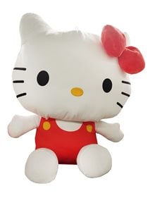 Παιδικό Λούτρινο Hello Kitty Με Κόκκινο Φόρεμα & Κόκκινο Φιόγκο 47cm - 93206 BlablaToys D.I Λούτρινα
