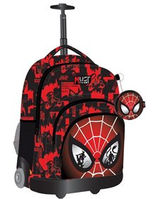 Σακίδιο Trolley Δημοτικού Spiderman Eyes 2025 - 000508563 Diakakis Τσάντες Τρόλεϊ