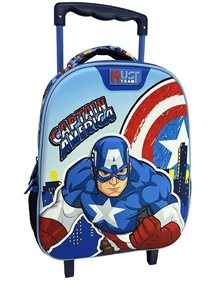 Σακίδιο Trolley Νηπίου Avengers Captain America 2025 - 000506313 Must Τσάντες Τρόλεϊ