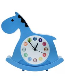 Ρολόι Ξυπνητήρι Luna Αλογάκι Μπλε - 000622554 Luna Ρολόγια