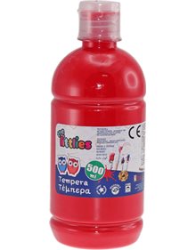 Τέμπερα The Littlies Κόκκινο Μπουκάλι 500ml - 00646127 Diakakis Νερομπογιές