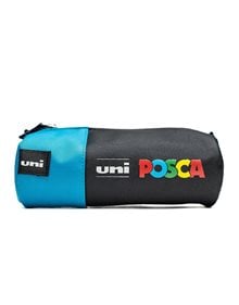 Uni Posca Κασετίνα Βαρελάκι Μπλε - 3296280044989 Uni Σχολικές Κασετίνες