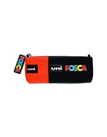Uni Posca Κασετίνα Βαρελάκι Κόκκινη - 3296280044996 Uni Σχολικές Κασετίνες