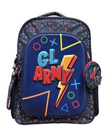 Τσάντα Πλάτης Δημοτικού GL ARMY Μπλε | Blabla Toys - 0082515 BlablaToys D.I Δημοτικού