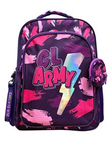 Τσάντα Πλάτης Δημοτικού Logo GL ARMY Φούξια | Blabla Toys - 0082517 BlablaToys D.I Δημοτικού