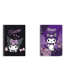 Graffiti Τετράδιο Σπιράλ Kuromi 2 Θεμάτων Σε 2 Σχέδια - 25202 Graffiti Τετράδια