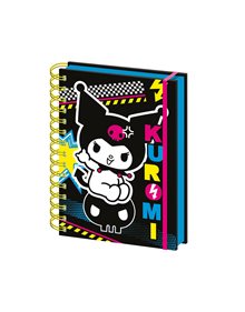 Σημειωματάριο Kuromi Punk Vibes A5 - SR2401855 Μαθηματική Βιβλιοθήκη Τετράδια