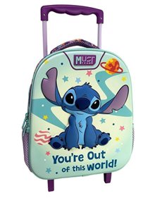 Σακίδιο Trolley Νηπίου Stitch You’re Out Of This World - 000565073 Must Τσάντες Τρόλεϊ