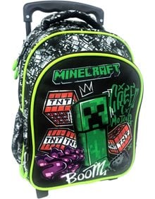 Σακίδιο Trolley Νηπίου Minecraft Metro Art 25 - 316-03072 GIM Τσάντες Τρόλεϊ
