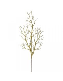 Χριστουγεννιάτικο Διακοσμητικό Κλαδί Με Χρυσό Glitter 65cm - 79030 Alexandros Iliadis Χριστουγεννιάτικη Διακόσμηση
