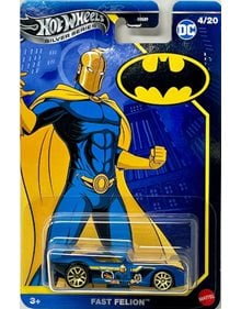 Hot Wheels Αυτοκινητάκι Batman Hw Bm Fast Felion - JBY11 Mattel Οχήματα