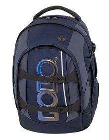 Polo Σακίδιο Πλάτης Cryptic Μπλε Νύχτας - 9010015000 Polo Τσάντες Δημοτικού