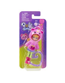 Polly Pocket Κούκλα Με Φουτεράκι Φράουλιτσα - JBJ94 Mattel Κούκλες