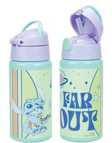 Παιδικό Παγούρι Αλουμινίου Stitch Far Out Με Καλαμάκι 500ml - 552-04248 GIM Παγούρια