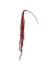 Χριστουγεννιάτικο Διακοσμητικό Κρεμαστό Κλαδί Με Κόκκινο Glitter 127cm - 79096 Alexandros Iliadis Χριστουγεννιάτικα Στολίδια