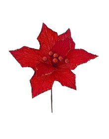 Χριστουγεννιάτικο Διακοσμητικό Αλεξανδρινό Κόκκινο Πικ - 82404 Alexandros Iliadis Χριστουγεννιάτικη Διακόσμηση