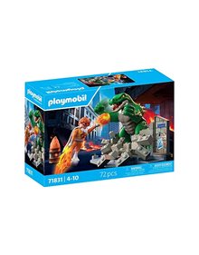 Playmobil Heroes Μάχη Εναντίον Της Γιγάντιας Σαύρας - 71831 Playmobil Playmobil