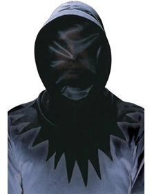 Αποκριάτικη Κουκούλα Προσώπου Αόρατη Μαύρη - 51649 Widmann Μάσκες