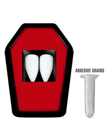 Αποκριάτικο Σετ Κυνόδοντες Βρικόλακα Με Κόλλα - 4097D Widmann Αξεσουάρ Κεφαλιού