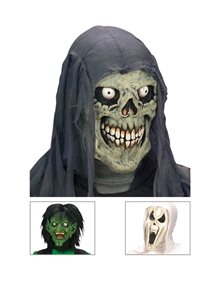 Αποκριάτικη Μάσκα Προσώπου Latex Σε 3 Σχέδια - 8273G Magic Season Μάσκες