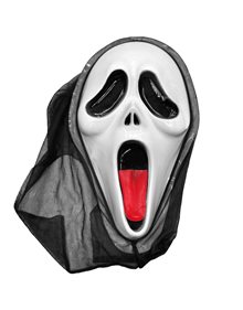 Αποκριάτικη Μάσκα Προσώπου Φάντασμα Με Γλώσσα - 232590 Carnavalista Μάσκες