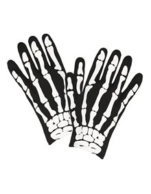 Αποκριάτικα Παιδικά Γάντια Κόκκαλα - 34275 Widmann Κοσμήματα | Αξεσουάρ