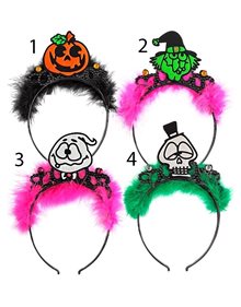 Αποκριάτικη Στέκα Halloween Σε 4 Σχέδια - 1925T Widmann Αξεσουάρ Κεφαλιού