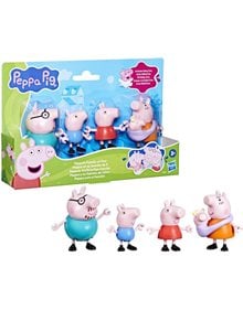 Φιγούρες Peppa Pig Peppas Family Of Five - G0506 Hasbro Κούκλες