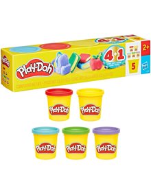 Play-Doh Σετ Πλαστελίνες Back to School Σε 5 Χρώματα - G1860 Hasbro Κατασκευές