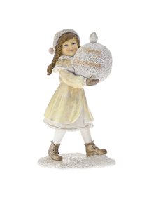 Χριστουγεννιάτικο Διακοσμητικό Κοριτσάκι Με Μπάλα - 81874 Alexandros Iliadis Χριστουγεννιάτικη Διακόσμηση