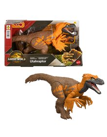 Jurassic World Rebirth Δεινόσαυροι Με Κινούμενα Μέλη Utahraptor - JGC80 Mattel Φιγούρες Δράσης