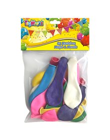 Σετ Μπαλόνια Μικρά & Μεσαία  24τμχ Σε Διαφορά Χρώματα - 91110 ToyMarkt Μπαλόνια