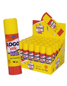 Χαρτόκολλα Logo Stik Kids 10gr - 66ΑΕ16 Logo Κόλλες | Κολλητικές Ταινίες