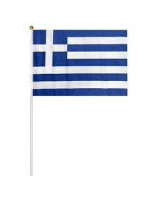 Ελληνική Σημαία Πάνινη Με Λαβή - 11632 HOMie Ενθύμια & Δώρα
