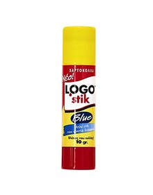 Κόλλα Logo Stick Blue 10gr - 66AE40 Logo Κόλλες | Κολλητικές Ταινίες