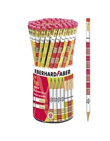 Μολύβι Eberhard Faber Με Γόμα & Προπαίδεια - 5118-72 Faber Castell Μολύβια
