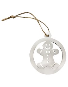 Χριστουγεννιάτικο Ξύλινο Στολίδι Μπισκοτούλης - 1132519 XmasFest Χριστουγεννιάτικα Στολίδια