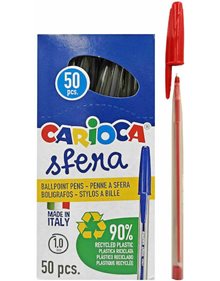 Στυλό Carioca Sfera Box Ballpoint 1.0mm - Κόκκινο - 41643 Carioca Στυλό