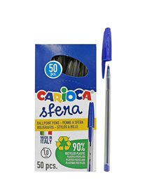 Στυλό Carioca Sfera Box Ballpoint 1.0mm - Μπλέ - 41643 Carioca Στυλό