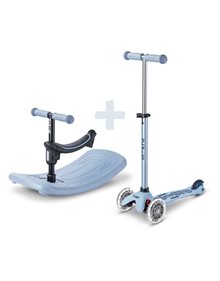 Πατίνι Micro Deluxe Rock And Go Led Ocean Slate - MMD388 Micro Παιδικά Πατίνια & Scooters