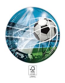 Χάρτινα Πιατάκια Football Party 20cm 8Τμχ | Procos - 93745 Procos Πιατάκια