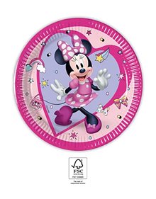 Χάρτινα Πιατάκια Minnie Junior 20cm 8Τμχ | Procos - 94051 Procos Πιατάκια