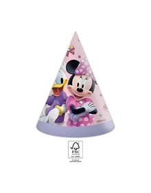 Χάρτινα Καπελάκια Minnie Junior 12x16cm 6Τμχ | Procos - 93943 Procos Καπελάκια