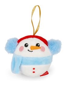 Χριστουγεννιάτικος Λούτρινος Snowman Oh-Oh-Ohrnaments | Legami - SSD0008 Legami Milano Χριστουγεννιάτικη Διακόσμηση