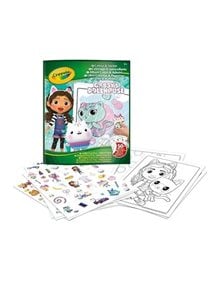 Crayola Βιβλίο Ζωγραφικής & Αυτοκόλλητα Gabby Dollhouse - 04-7025 Crayola Χειροτεχνίες