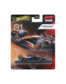 Hot Wheels Συλλεκτικό Αυτοκινητάκι F1 McLaren Formula 1 Team 2025 #81 - JKD81 Mattel Οχήματα