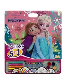 Σετ Ζωγραφικής Giga Block 5 Σε 1 Disney Frozen Ice Adventure | As - 1023-62759 As Company Σχολικά Σετ