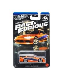 Hot Wheels Αυτοκινητάκι Fast And Furious Nissan Silvia s15 - JBY48 Mattel Οχήματα