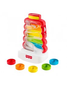 Fisher Price Κλασική Πυραμίδα - Παιχνίδι Με Κρίκους - JLB81 Mattel Παιχνίδια Δραστηριοτήτων